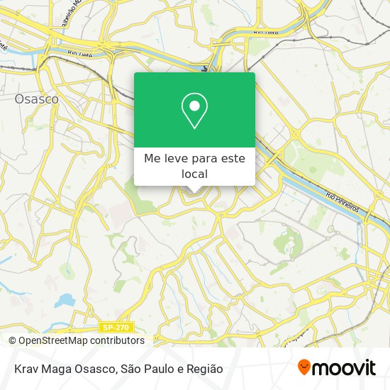 Krav Maga Osasco mapa