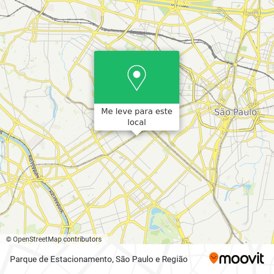 Parque de Estacionamento mapa