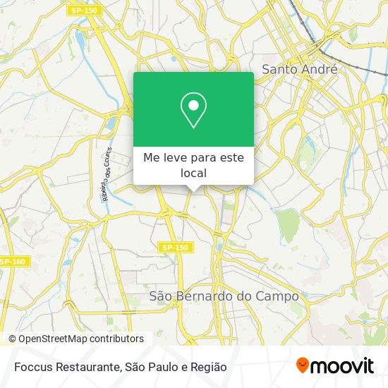 Foccus Restaurante mapa
