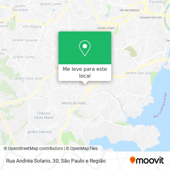 Rua Andréa Solario, 30 mapa