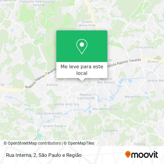 Rua Interna, 2 mapa