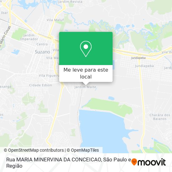 Rua MARIA MINERVINA DA CONCEICAO mapa