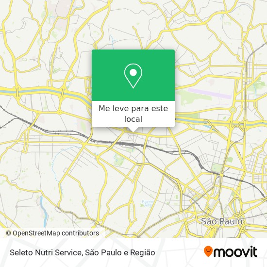 Seleto Nutri Service mapa