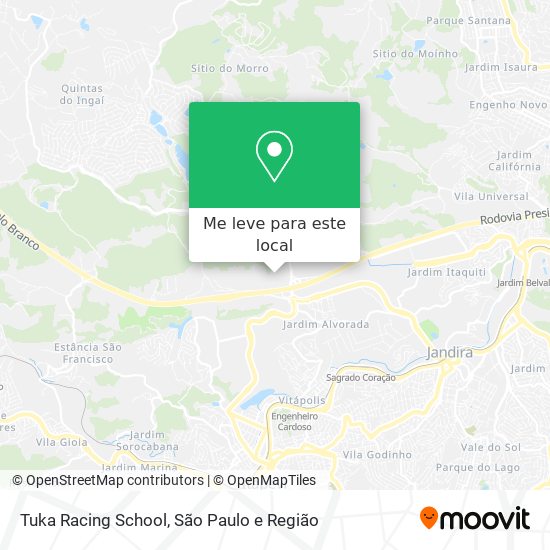 Tuka Racing School mapa