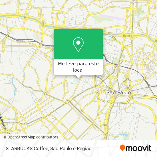 STARBUCKS Coffee mapa