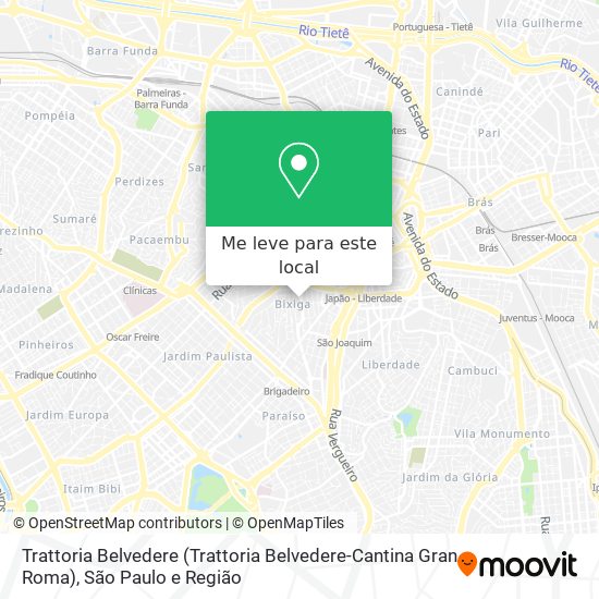 Trattoria Belvedere (Trattoria Belvedere-Cantina Gran Roma) mapa