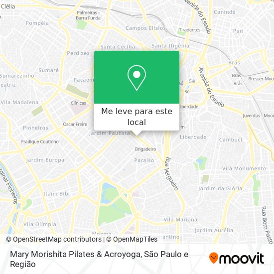 Mary Morishita Pilates & Acroyoga mapa