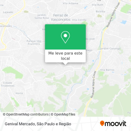 Genival Mercado mapa