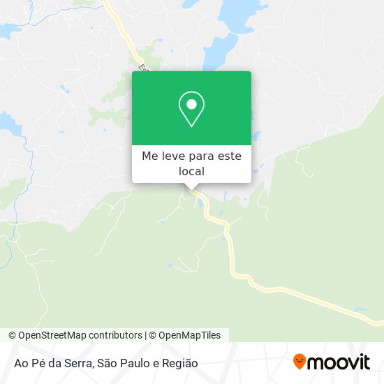Ao Pé da Serra mapa
