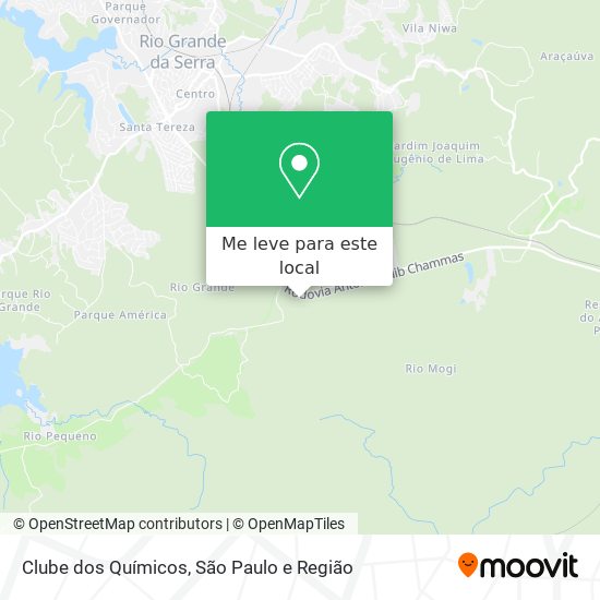 Clube dos Químicos mapa