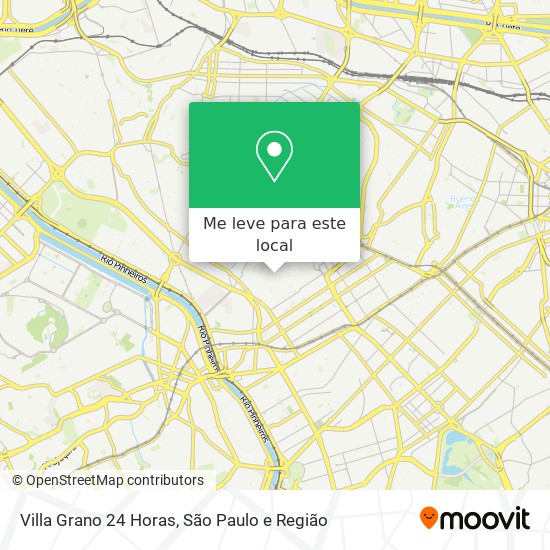 Villa Grano 24 Horas mapa