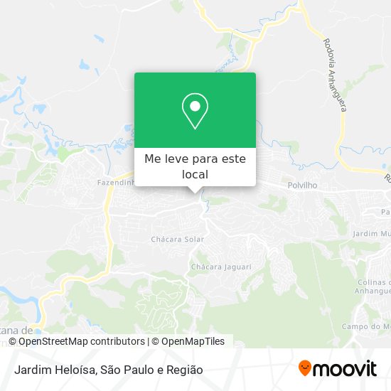 Jardim Heloísa mapa