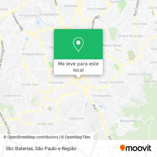 Sbc Baterias mapa
