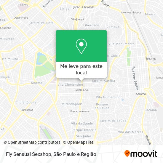 Fly Sensual Sexshop mapa