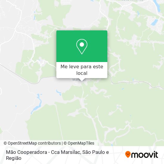 Mão Cooperadora - Cca Marsilac mapa