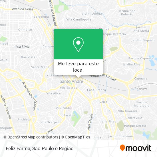 Feliz Farma mapa