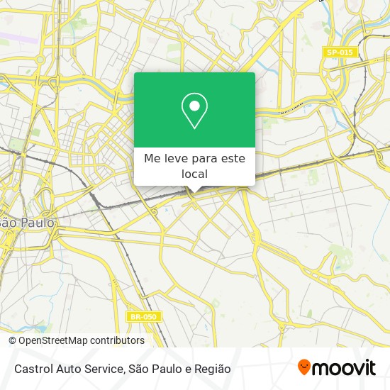 Castrol Auto Service mapa