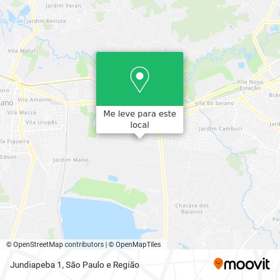 Jundiapeba 1 mapa