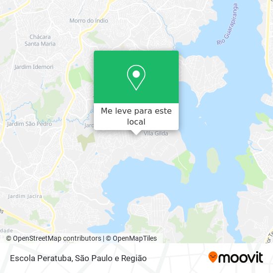 Escola Peratuba mapa