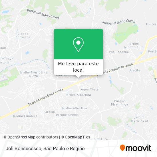 Joli Bonsucesso mapa