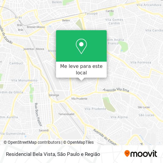 Residencial Bela Vista mapa