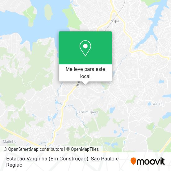 Estação Varginha (Em Construção) mapa