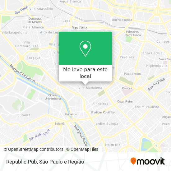 Republic Pub mapa