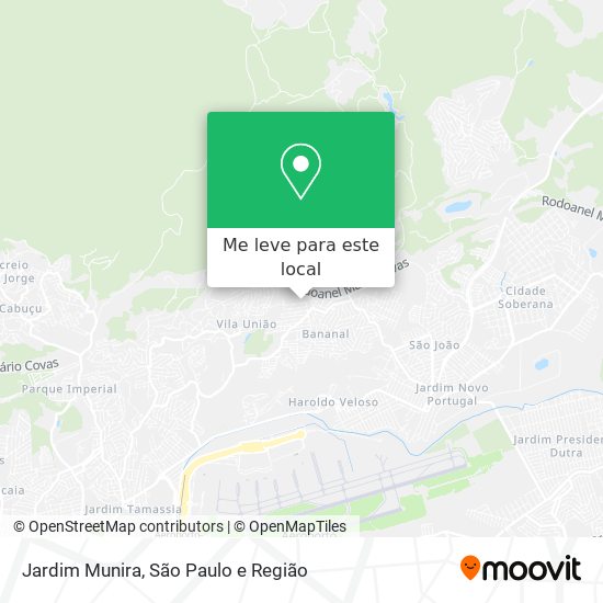 Jardim Munira mapa