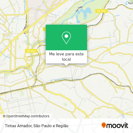 Tintas Amador mapa