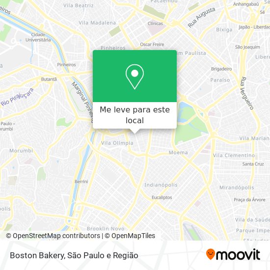 Boston Bakery mapa