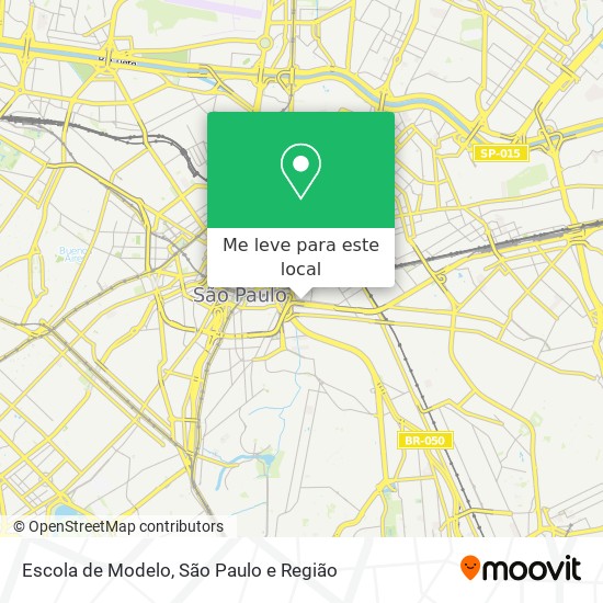 Escola de Modelo mapa