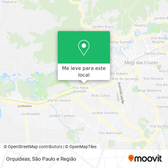 Orquídeas mapa