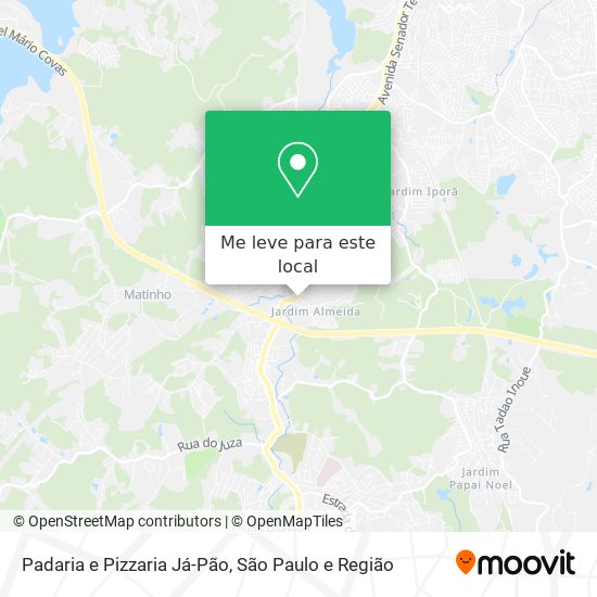 Padaria e Pizzaria Já-Pão mapa