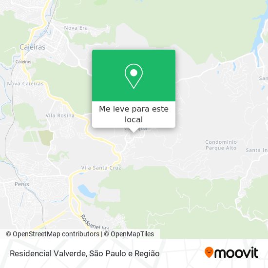 Residencial Valverde mapa