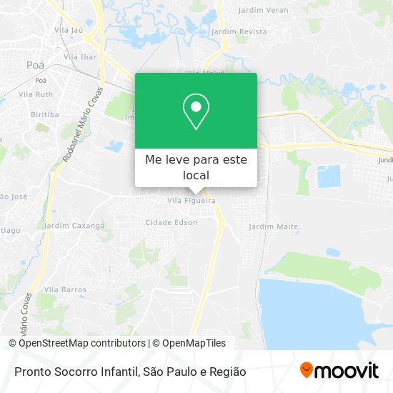 Pronto Socorro Infantil mapa