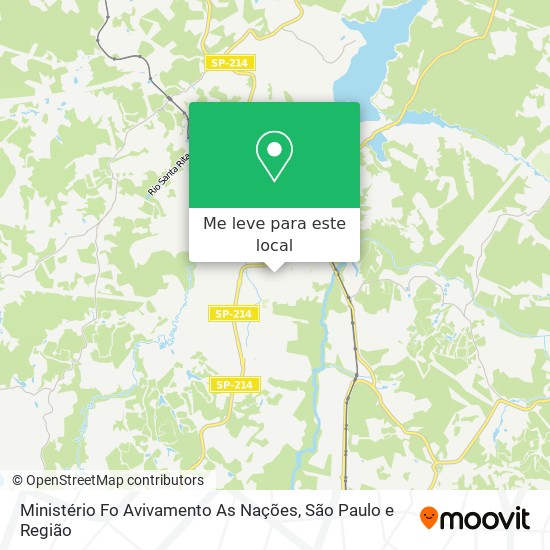 Ministério Fo Avivamento As Nações mapa