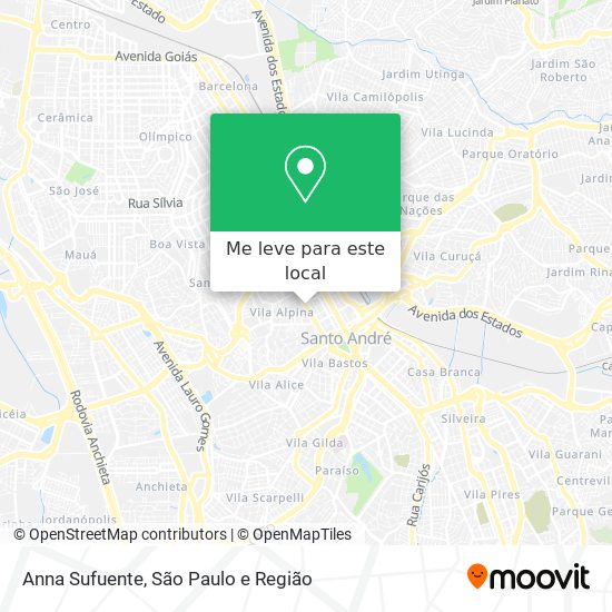 Anna Sufuente mapa