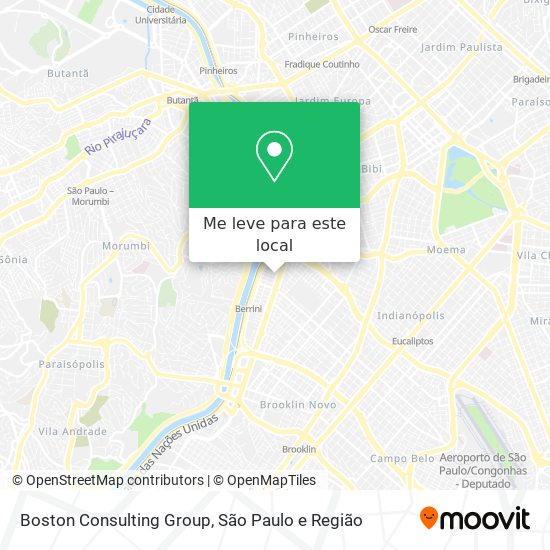 Boston Consulting Group mapa