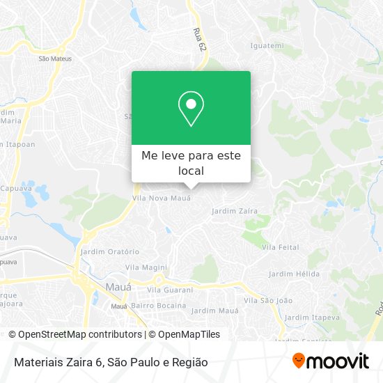 Materiais Zaira 6 mapa
