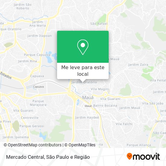 Mercado Central mapa