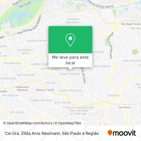Cei Dra. Zilda Arns Neumann mapa
