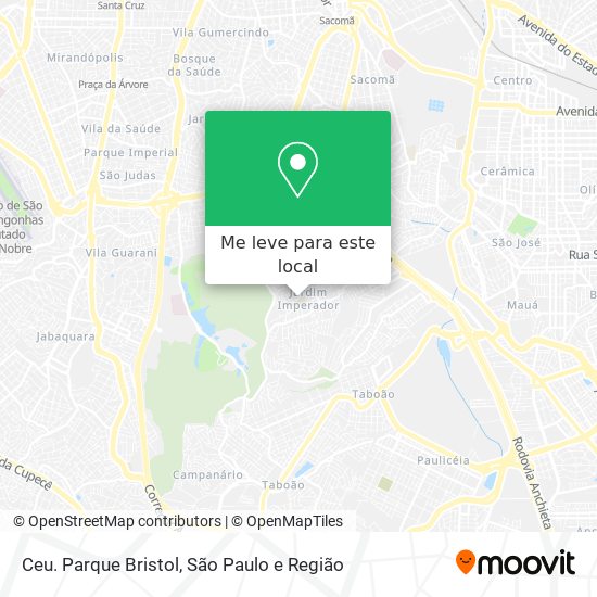 Ceu. Parque Bristol mapa
