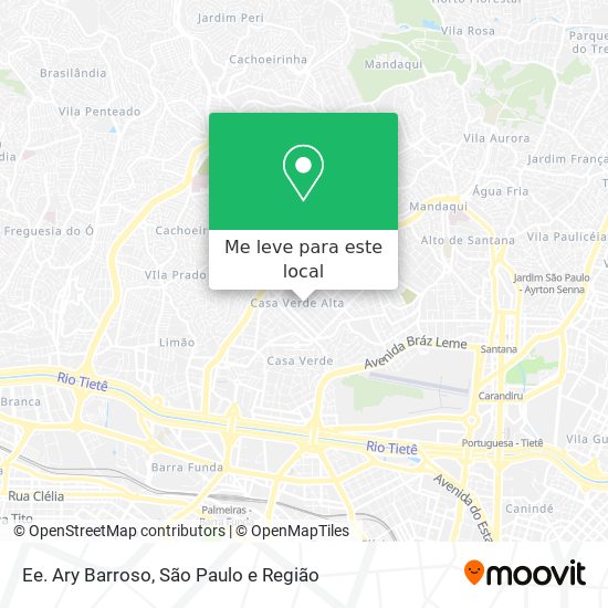 Ee. Ary Barroso mapa