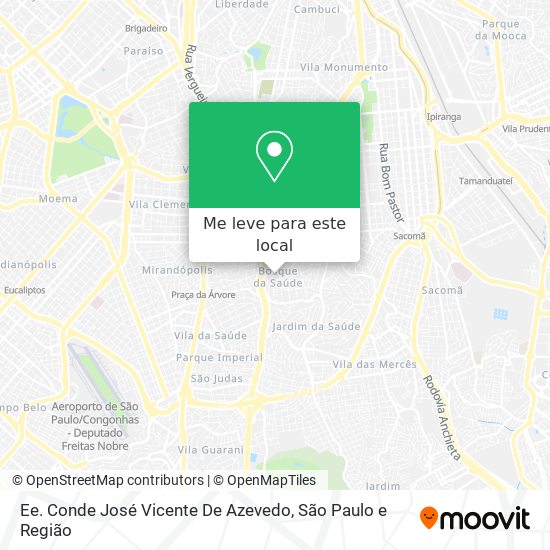 Ee. Conde José Vicente De Azevedo mapa