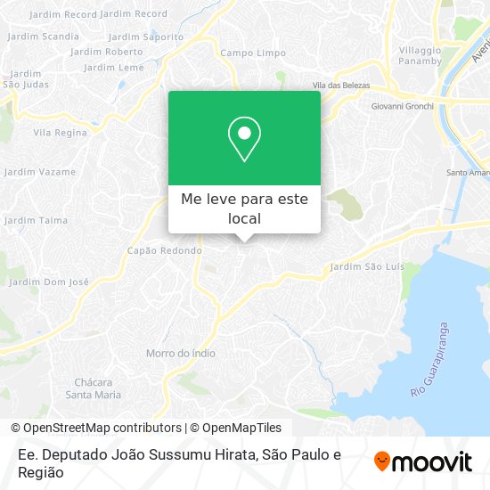 Ee. Deputado João Sussumu Hirata mapa