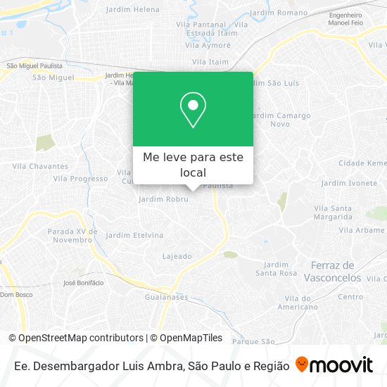Ee. Desembargador Luis Ambra mapa