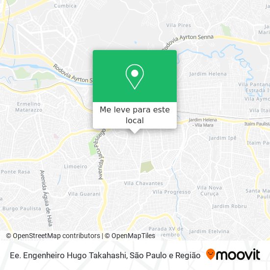 Ee. Engenheiro Hugo Takahashi mapa