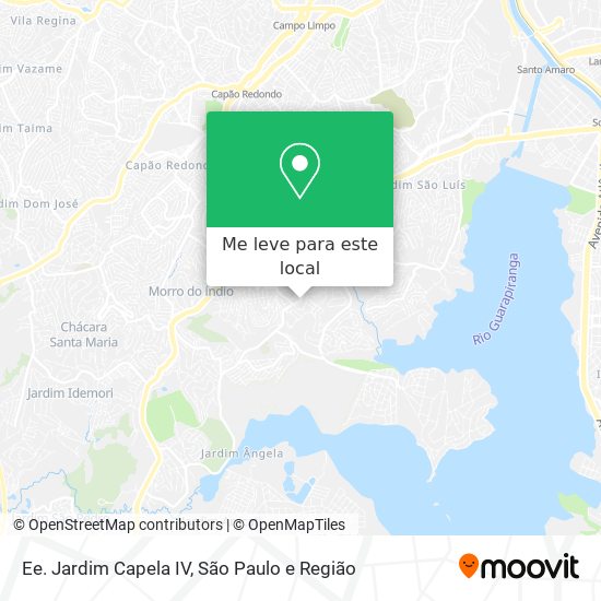 Ee. Jardim Capela IV mapa