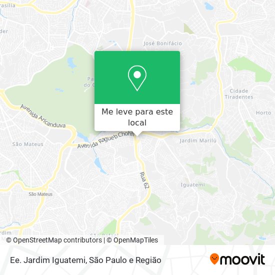 Ee. Jardim Iguatemi mapa