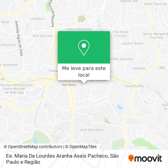 Ee. Maria De Lourdes Aranha Assis Pacheco mapa